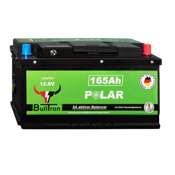 BullTron 165Ah Polar LiFePO4 12,8V Versorgerbatterie 200A - bulltron-165ah-polar-lifepo4-12-8v-versorgerbatterie-200a-23405-1