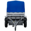 Anhänger 150 KIPP 150×106 cm [mit blauer Hochplane, Hochspriegel und Stützrad] - ger_pl_Anhanger-150-KIPP-150x106-cm-mit-blau