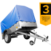 Anhänger mit Plane GARDEN TRAILER 201 KIPP [mit Stützrad, blauer Hochplane und Hochspriegel] - ger_pl_Anhanger-mit-Plane-GARD