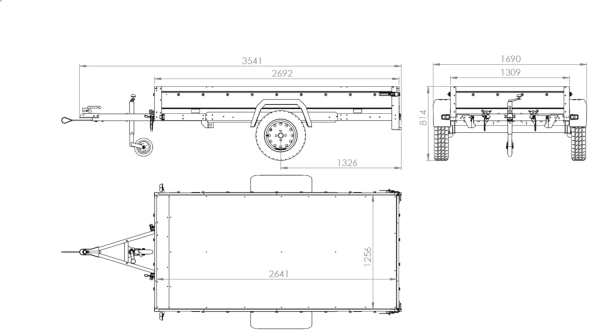 ger_pl_Einachsiger-Anhanger-auf-Blattfedern-264x125-UNITRAILER-GARDEN-264-R-KIPP-mit-Gitterseitenwanden-H-0-Rahmen-und-grauer-Plane-15322_3 Einachsiger Anhänger auf Blattfedern 264×125 UNITRAILER GARDEN 264/R KIPP mit Gitterseitenwänden, H-0-Rahmen und grauer Plane