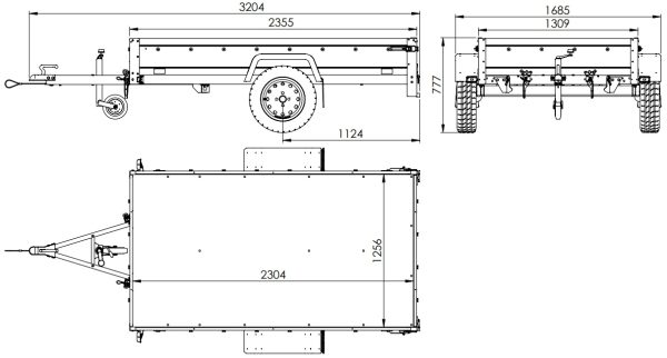 ger_pl_Fuhrerschein-B-Anhanger-GARDEN-TRAILER-230-KIPP-mit-Stutzrad-zusatzlichen-Bordwanden-Hochplane-und-Hochspriegel-H800-4468_12 Führerschein B Anhänger GARDEN TRAILER 230 KIPP mit Stützrad, zusätzlichen Bordwänden, Hochplane und Hochspriegel H800 - ger_