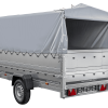Kfz Anhänger mit Plane GARDEN TRAILER 264 KIPP [mit Stützrad, zusätzlichen Bordwänden, Hochplane und Hochspriegel] - ger_pl_K