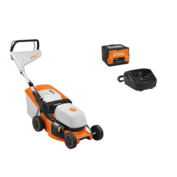 Stihl Akku-Rasenmäher RMA 243 mit Akku AK 20 und Ladegerät AL 101